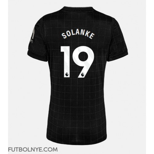 Camiseta Tottenham Hotspur Dominic Solanke #19 Visitante Equipación para mujer 2025-26 manga corta